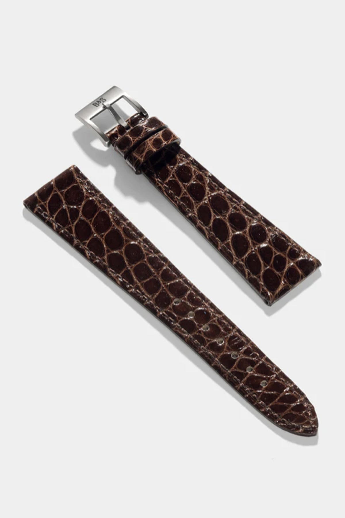 Chocolate Leather Watch Strap