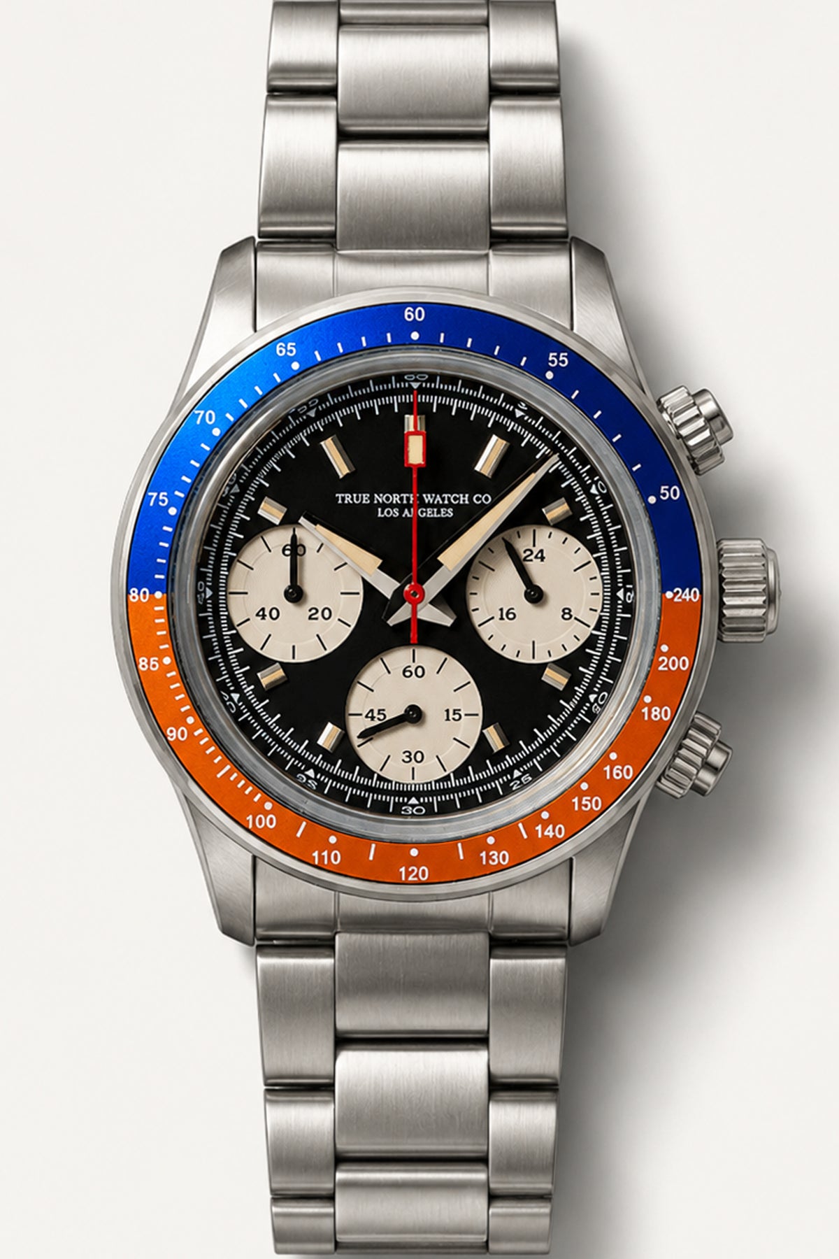 Heritage Chronograph - Red & Blue Bezel