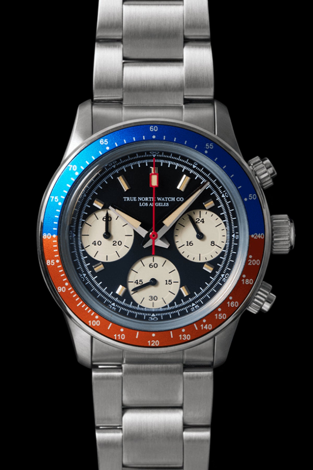 Heritage Chronograph - Red & Blue Bezel